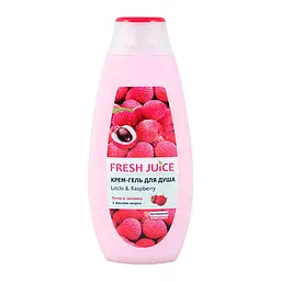 Крем-гель для душа Fresh Juice Litchi & Raspberry, 400 мл