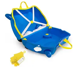 Дитяча валіза для подорожей Trunki Percy Police Car (0323-GB01-UKV) - мініатюра 4