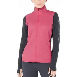 Куртка Icebreaker Descender Hybrid Jacket Jet Heather/Prism S (1052-104 282 002 S) - мініатюра 2