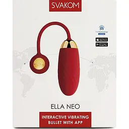 Вібратор Svakom Ella Neo Red (SO4859) [104640] - мініатюра 6