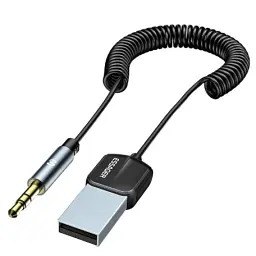Bluetooth трансмітер Essager Lingfeng Bluetooth 5.0 Aux Adapter Car Wireless Receiver USB (EBT-LF01-P) - мініатюра 2