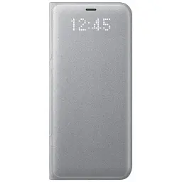 Чохол-книжка Samsung LED View Cover для Samsung Galaxy S8+ G955 Silver (EF-NG955PSEGRU) - мініатюра 3