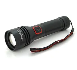 Ліхтар BL-P02-P50,1×18650, ЗУ Type-C, zoom, Box