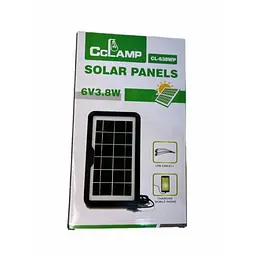 Сонячна панель CcLamp CL-638WP 3.8 W 6 V IP65 заряджання від сонця Solar Panel - мініатюра 5