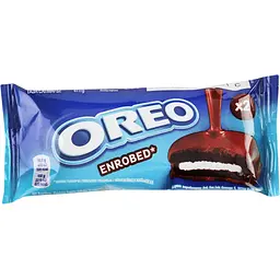 Печиво Oreo з начинкою з ванільним смаком в глазурі 41 г (890959)