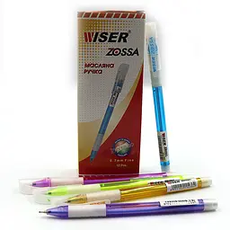 Ручка масляна Wiser Zossa, синя, 12 шт. (В асортименті)