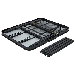 Стіл Bo-Camp Northgate Black Grey 60x45 см (1404182) - мініатюра 9