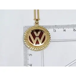 Золотий брелок Volkswagen. 5221550 - мініатюра 4