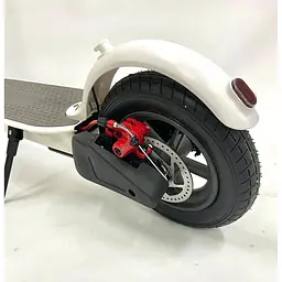 Електросамокат SNS Pro 10" (700W, 9.6 Ah) + Амортизатори Білий - мініатюра 6