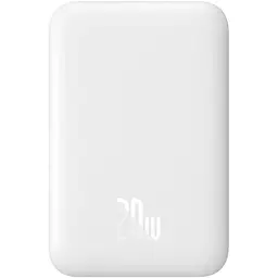 Зовнішній акумулятор Baseus Magnetic Mini 20W 10000mAh White (PPCX070002) [106690]
