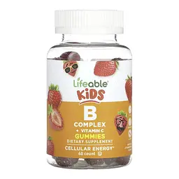 Комплекс вітамінів групи B з вітаміном C, B Complex + Vitamin C Kids - 60 gummies