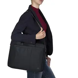 Сумка для ноутбука RivaCase 8335 15.6" Black - мініатюра 2