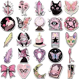 Стікерпак GeekLand Pink Cutie 50 штук - мініатюра 3