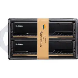 Модуль пам'яті для комп'ютера DDR4 16GB (2x8GB) 3200 MHz CL22 1.2V Resistance INTELIGENTES (IR4DHE2/16) - мініатюра 9
