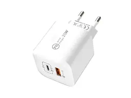 Зарядний адаптер блок на 2 виходи APD-180 20 W USB-A + USB C