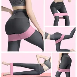 Набір резинок для фітнесу LT-003 HIP RESISTANCE BAND 7774 XL різнокольоровий - мініатюра 4