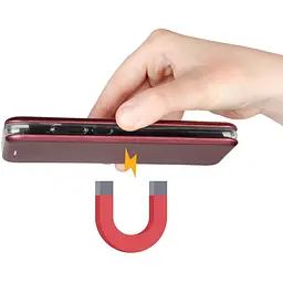 Чохол-книжка BeCover Exclusive для Xiaomi Redmi Note 10 / Note 10S Burgundy Red (706412) - мініатюра 5
