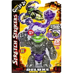 Фігурка що розтягується GooJitZu Heroes of Goo Jit Zu Stretch Strikers Deluxe Rock Jaw (123647) - мініатюра 4