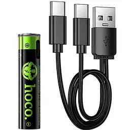 Акумуляторні батарейки Hoco JA4 AAA Energy 2 pcs Black