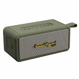 Портативна акустична система 2E SoundLegend Mini 40Вт, BT 5.3, TWS, FLAC, MP3, WAV, EQ, PowerBank, IPX6, Зелений - мініатюра 5