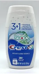 Гелева зубна паста Crest Complete Plus 3-in-1 Minty Fresh Gel Toothpaste 130гр
