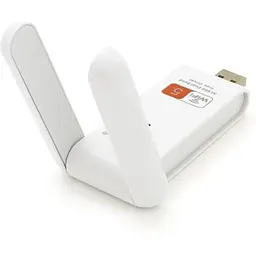 Бездротовий мережевий адаптер Wi-Fi-USB Merlion LV-UAC03D, RTL8811CU, з 2-ма антенами 10см, 802.11bgn, 600MB, 2.4 GHz, Blister - мініатюра 5