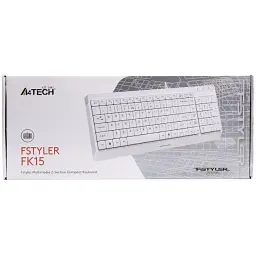 Клавіатура A4Tech FK15 White (4711421956888) - мініатюра 10