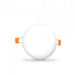 LED світильник безрамковий круглий VIDEX 9W 4100K - мініатюра 2