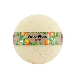 Бомбочка для ванни Цитрус Folk&Flora 130 г