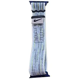 Ремінець Nike Sport Loop для Apple Watch 38/40/41/42mm(ser.10) Grey / Blue