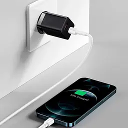 МЗП Baseus Super Si Pro Quick Charger 30W (1USB-A/1C) (CCSUPP-E) Black - мініатюра 7