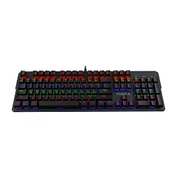 Клавіатура Vinga KBGM160 LED Outemu Blue USB Black (KBGM160 Black) - мініатюра 3