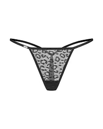 Комплект стрінгів Obsessive Clara 2XL/3XL 2 шт (чорний) - мініатюра 18