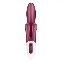 Вібратор-кролик Satisfyer Touch Me Red, подвійний відросток, 3 потужні мотори Satisfyer SO7776 94166 - мініатюра 6
