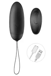 Віброяйце Black Empire Egg My Empress, 8.7 см (чорний) - мініатюра 2