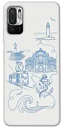 TPU чохол Demsky Southern pearl для Xiaomi Redmi Note 10 5G