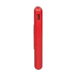 Повербанк 10000mAh Power Bank Kraft KPB-1110W Red бездротова зарядка (43-00056) - мініатюра 5