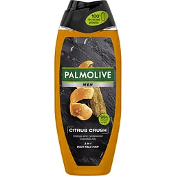 Гель для душу Palmolive Men Цитрусовий заряд Ефірні олії апельсина та кедра 500 мл (8718951137455)