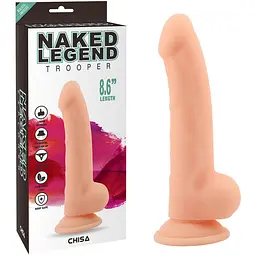 Фалоімітатор Naked Legend Trooper 8.6 Flesh Chisa 6610CN00062 104556