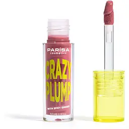 Блиск- плампер для губ Parisa Lipgloss Crazy Plump відтінок №104 Beige sense  - мініатюра 4