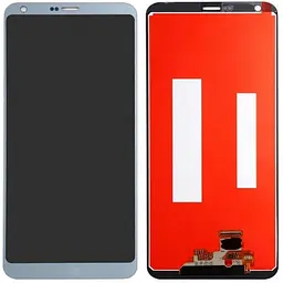 Дисплей LG H870 G6 /H871 /H872 /H873 платиновий, Ice Platinum, PRC переклеєне скло