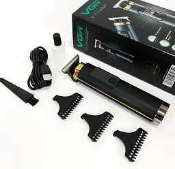 Професійний триммер VGR V-985 машинка для стрижки волосся USB Type-C 5 Вт - мініатюра 5