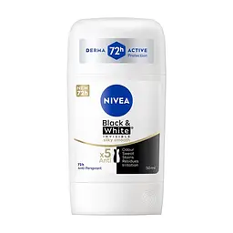 Антиперспірант Nivea Black & White Invisible Silky Smooth 72H Antiperspirant 50 мл (4006000084640)