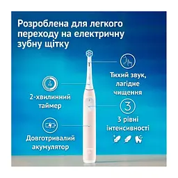 Зубна електрощітка Braun Oral-B iO Series 2 iOS2.1C9.0 Pink - мініатюра 3