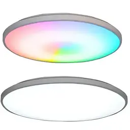 Стельовий LED світильник Ceiling Lamp Smart з RGB-підсвічуванням та пультом керування 24 Вт