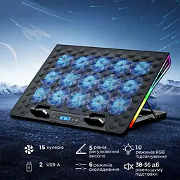 Підставка для ноутбука GamePro CP1140 [140368] - мініатюра 9