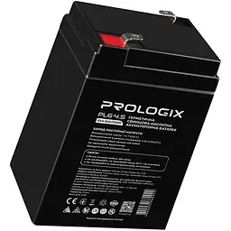Акумулятор Prologix AGM 6V [6V/4.5Ah/1200Wh] [PL6-4.5] [114638] - мініатюра 3