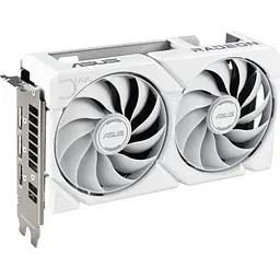 Відеокарта Asus Radeon RX 9060 XT 16Gb DUAL WHITE OC (DUAL-RX9060XT-16G-WHITE) - мініатюра 2