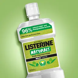 Ополіскувач для ротової порожнини Listerine Naturals Натуральний 500 мл - мініатюра 3