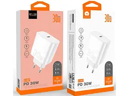 Мережевий зарядний пристрій WUW C197 1xUSB-C, PD30W White - мініатюра 2